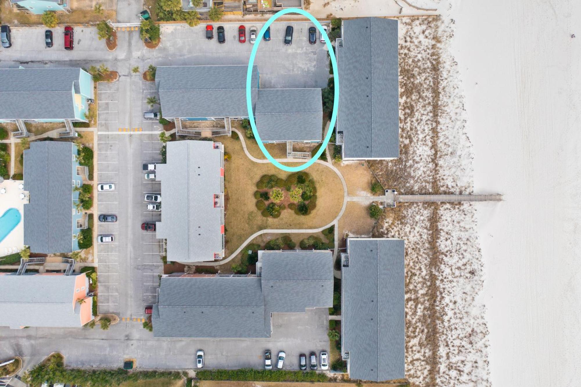 Villas On The Gulf L1- Ocean View Steps To Beach! Pensacola Beach Eksteriør billede