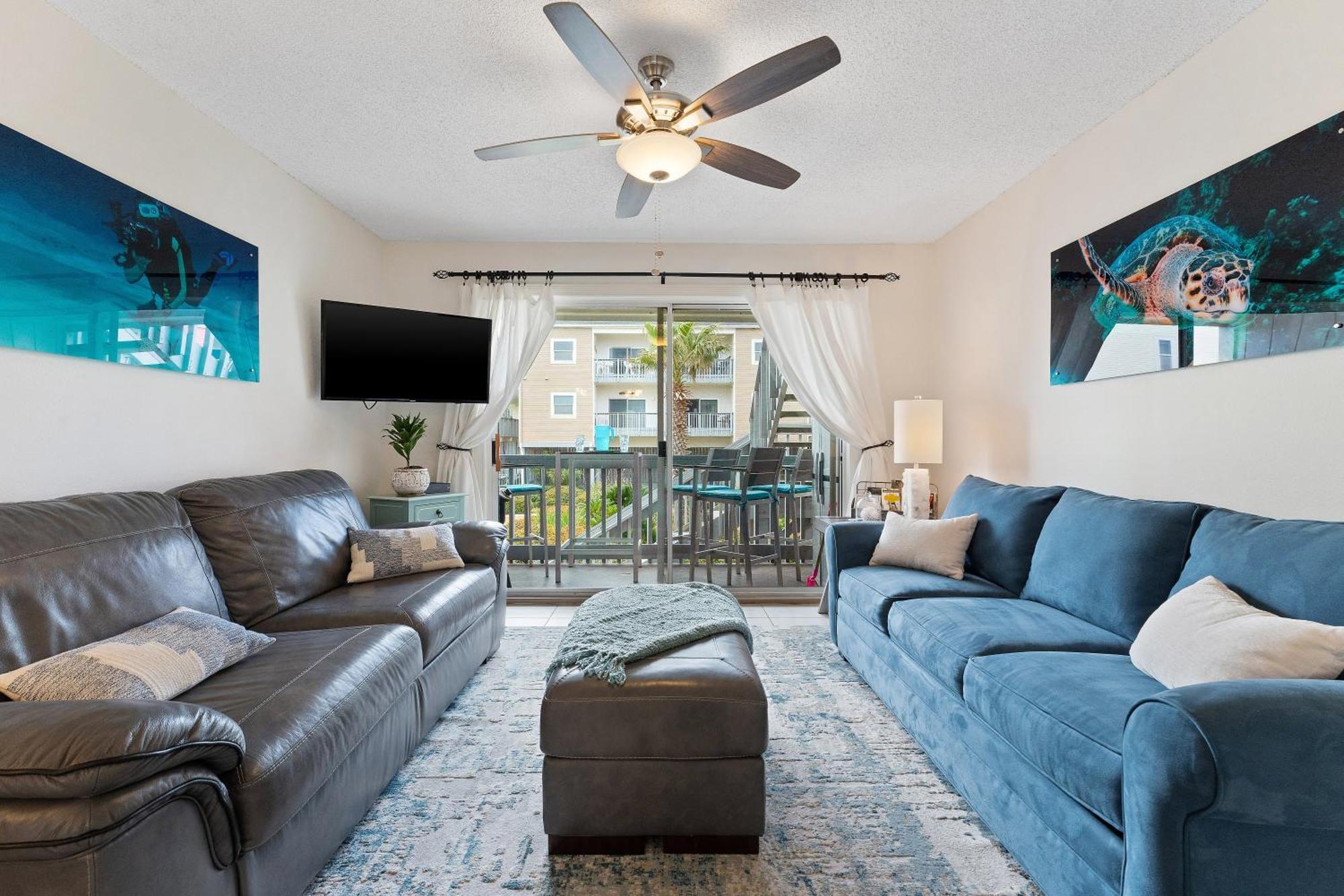 Villas On The Gulf L1- Ocean View Steps To Beach! Pensacola Beach Eksteriør billede